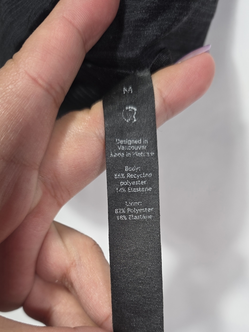 Lululemon Women's Black Running Shorts Size M Lightweight Drawstring - Picture 8 of 10